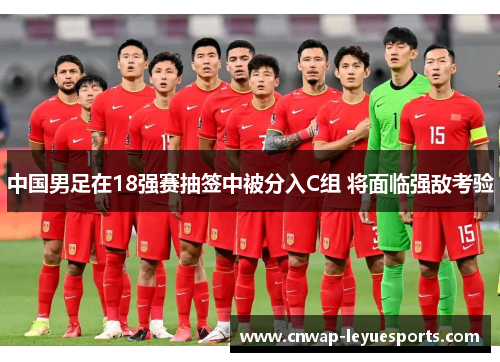 中国男足在18强赛抽签中被分入C组 将面临强敌考验